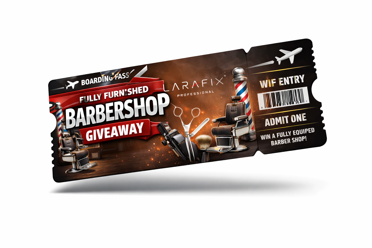 Fully Furnished Barbershop