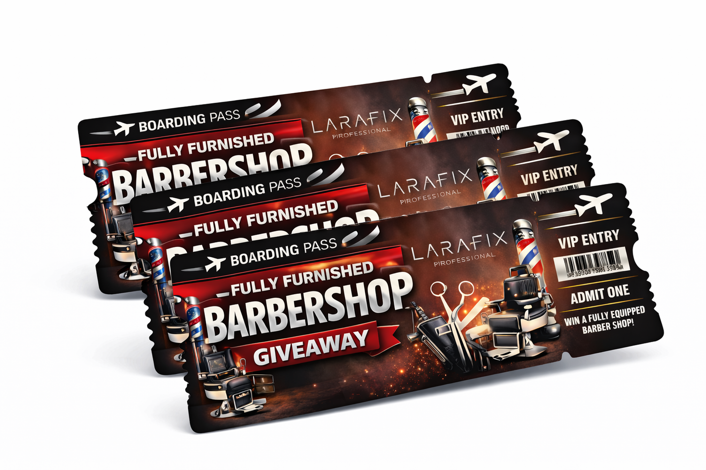 Salon de coiffure entièrement équipé | 3x Chance