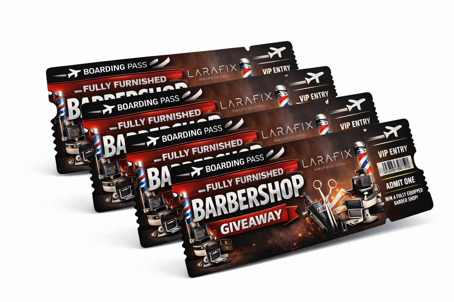 Salon de coiffure entièrement équipé | 4x Chance